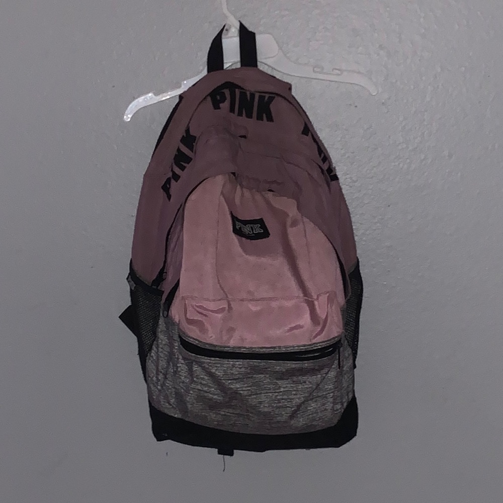 Pink backpack